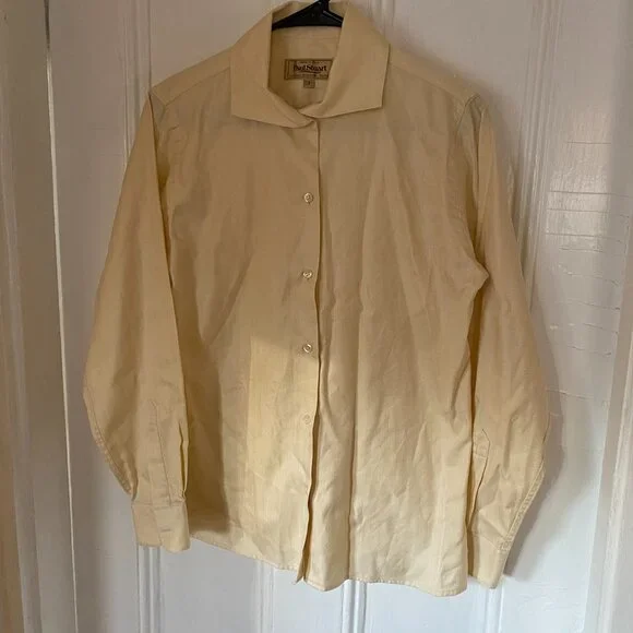 Paul Stuart womens button down oxford shirt - Picture 5 of 16